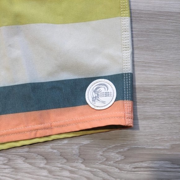 Men's Hybrid Stretch Flex Board Shorts Swim Trunks 40 XL O'Neill Blanket Stripe - Picture 6 of 8